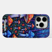 champignonglazuur met rode dop Case-Mate iPhone case (Achterkant (horizontaal))