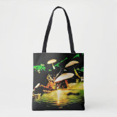champignonmeer tote bag (Voorkant)