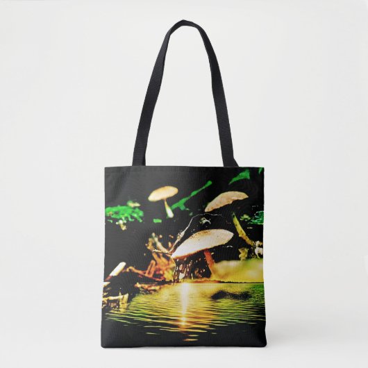 champignonmeer tote bag (Voorkant)