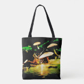 champignonmeer tote bag (Achterkant)