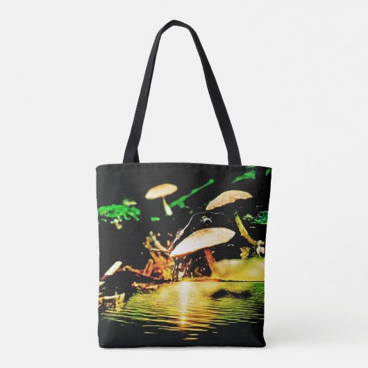 champignonmeer tote bag (Achterkant)
