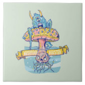 CHAMPIGNONMONSTER TEGELTJE (Voorkant)