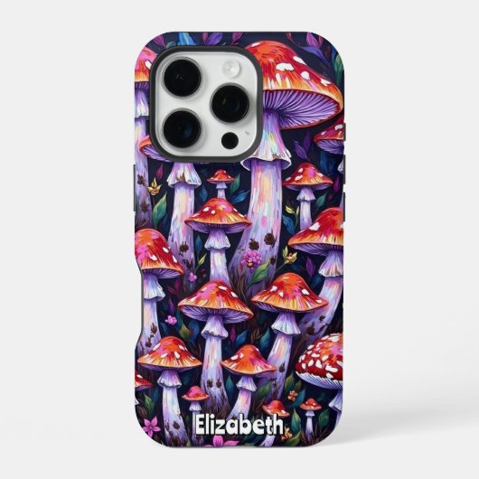 champignonpeulpatroon iPhone hoesje (Achterkant)