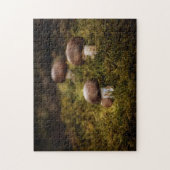 Champignons auf Moos Legpuzzel (Verticaal)