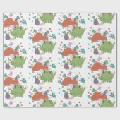 champignons cadeaupapier (Vlak)