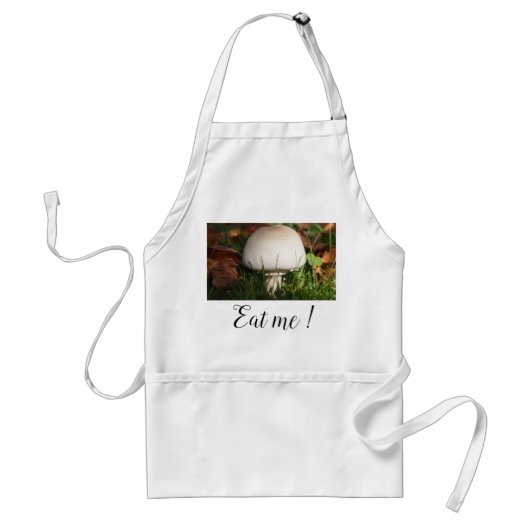 Champignons in een bos standaard schort (Voorkant)
