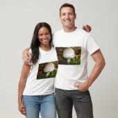 Champignons in een bos t-shirt (Unisex)