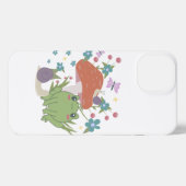 champignons iPhone hoesje (Achterkant horizontaal)