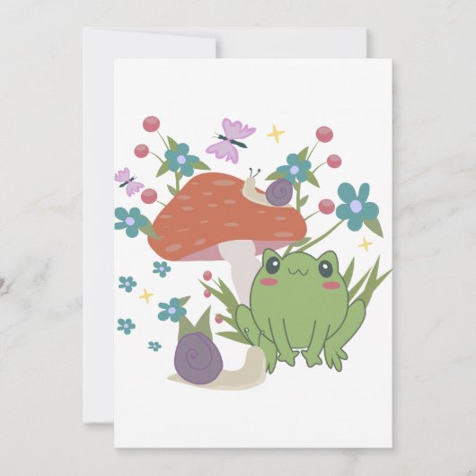 champignons kaart (Voorkant)