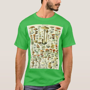 Champignons Mushrooms Botanisch Illustrati T-shirt