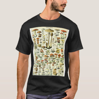Champignons Mushrooms  Botanisch Illustrati T-shirt