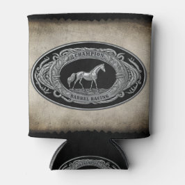 Champion Barrel Racing Rodeo Land Western Blikjeskoeler