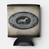 Champion Barrel Racing Rodeo Land Western Blikjeskoeler (Achterkant)