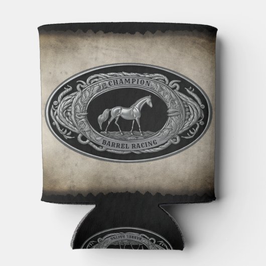 Champion Barrel Racing Rodeo Land Western Blikjeskoeler (Achterkant)