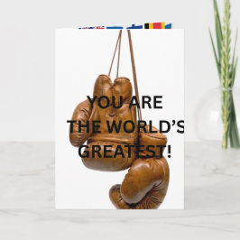 CHAMPION Celebration Card - Blank Inside Kaart