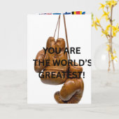 CHAMPION Celebration Card - Blank Inside Kaart (Gele Bloem)