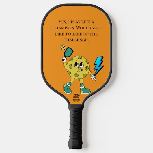 Champion Challenge Pickleball Paddle (Achterkant)
