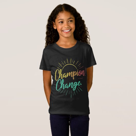 Champion Change T-shirt (Voorkant volledig)