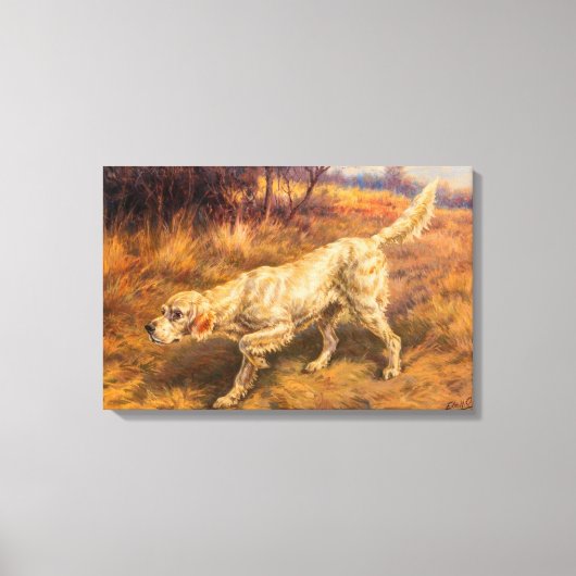 Champion Count Whitestone door Edmund Henry Osthau Canvas Afdruk (Voorkant)