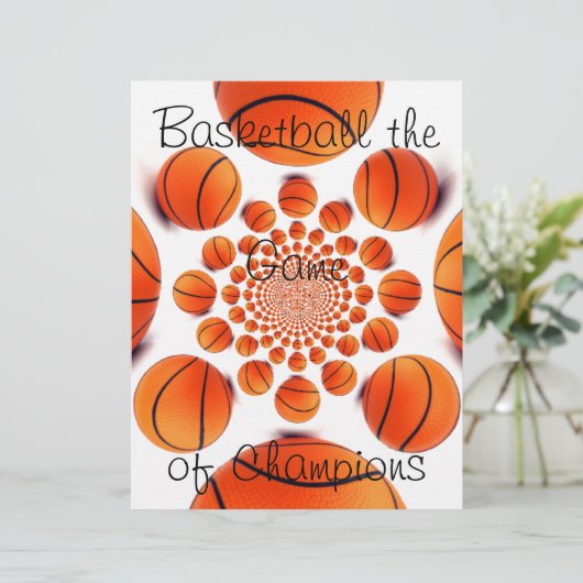 Champion Court Vision: Basketbal spel van de Champ (Staand voorkant)