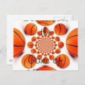 Champion Court Vision: Basketbal spel van de Champ Briefkaart (Voorkant / Achterkant)