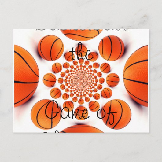 Champion Court Vision: Basketbal spel van de Champ Briefkaart (Voorkant)