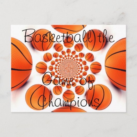 Champion Court Vision: Basketbal spel van de Champ Briefkaart (Voorkant)