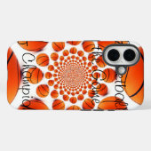 Champion Court Vision: Basketbal spel van de Champ Case-Mate iPhone Case (Achterkant (horizontaal))