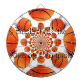 Champion Court Vision: Basketbal spel van de Champ Dartbord (Voorkant)