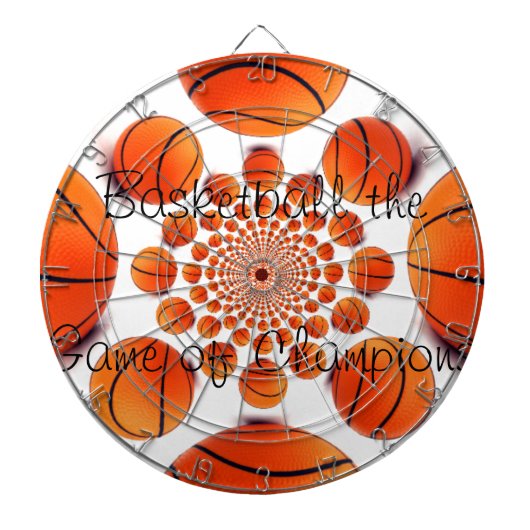 Champion Court Vision: Basketbal spel van de Champ Dartbord (Voorkant)