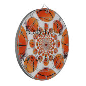 Champion Court Vision: Basketbal spel van de Champ Dartbord (Voorkant Links)