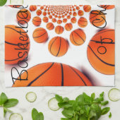 Champion Court Vision: Basketbal spel van de Champ Theedoek (Gevouwen)