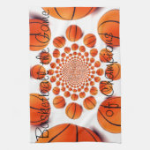 Champion Court Vision: Basketbal spel van de Champ Theedoek (Verticaal)