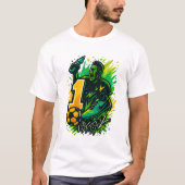Champion Energy Soccer T-shirt – gedurfde graffiti (Voorkant)