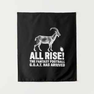 Champion Fantasy Football Goat Gift Wandkleed