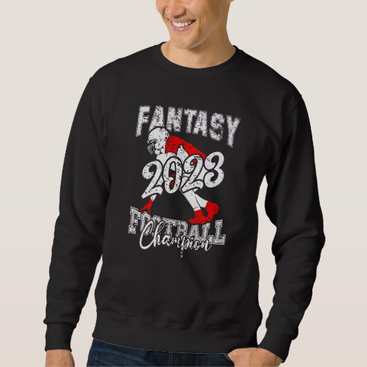 Champion Fantasy League Winner 2023 Fantasy Footb Trui (Voorkant)