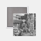 Champion French Bulldog, 1920 Magneet (Voorkant / Achterkant)