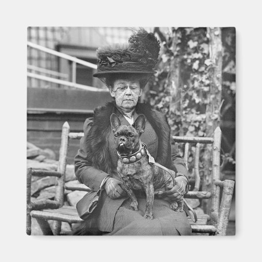 Champion French Bulldog, 1920 Magneet (Voorkant)