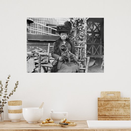 Champion French Bulldog, 1920 Poster (Keuken)