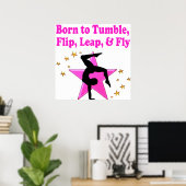 CHAMPION GYMNAST POSTER (Thuiskantoor)