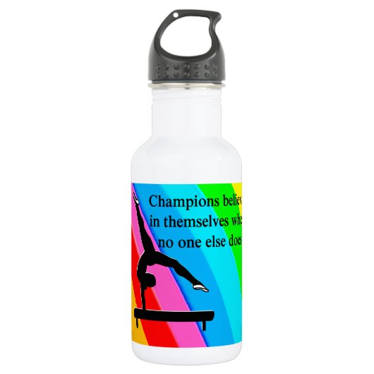 CHAMPION GYMNASTICS GIRL WATERFLES  (Voorkant)