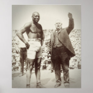 CHAMPION JACK JOHNSON 1908 - 1915 POSTER