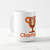 Champion Koffiemok (Voorkant links)