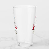 Champion koning van de berghondenbehendigheid grap glas (Rechts)