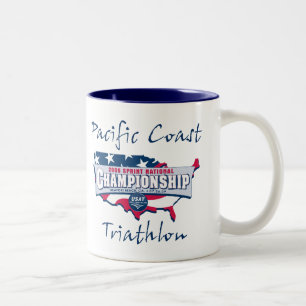 Champion Logo Tweekleurige Koffiemok