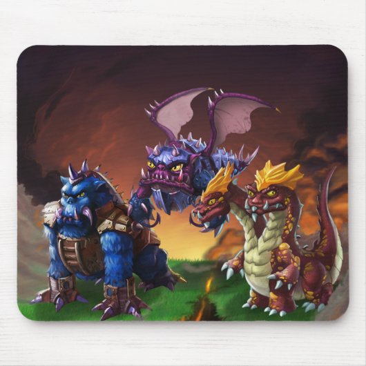 Champion Monster Mousepad Muismat (Voorkant)