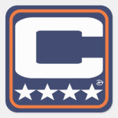 Champion Patch - CHI Blue Sticker (Voorkant)