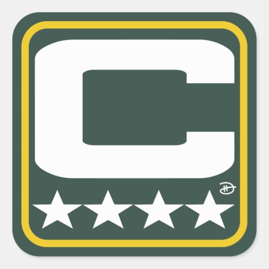 Champion Patch - GB Green Sticker (Voorkant)
