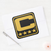 Champion Patch - Gold Sticker (Envelop)
