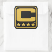 Champion Patch - Gold Sticker (Tas)